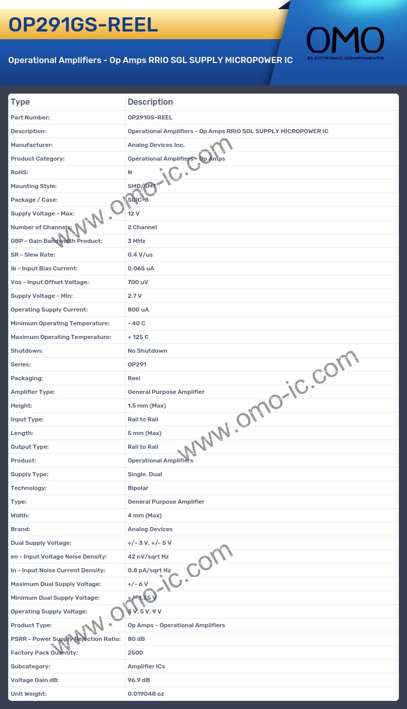 OP291GS-REEL