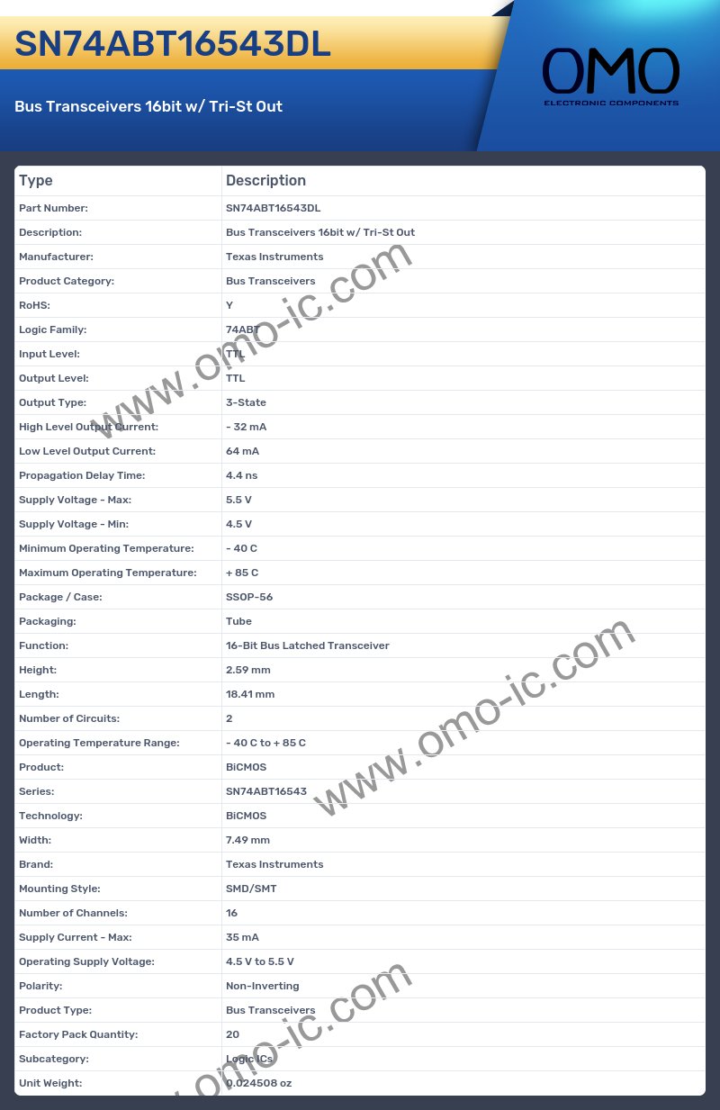 SN74ABT16543DL