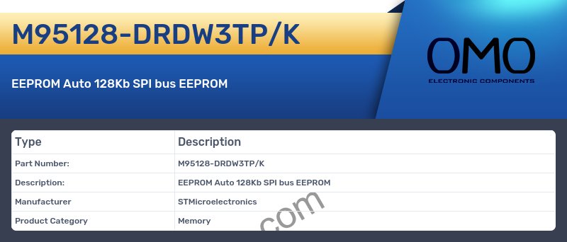M95128-DRDW3TP/K