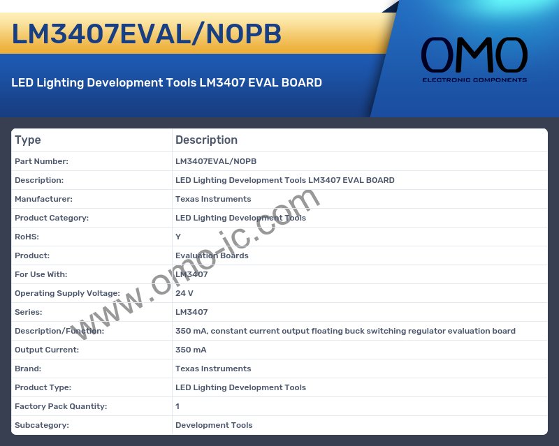 LM3407EVAL/NOPB