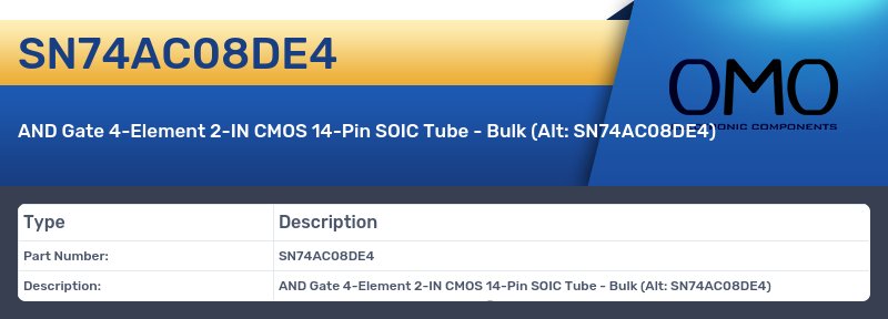 SN74AC08DE4