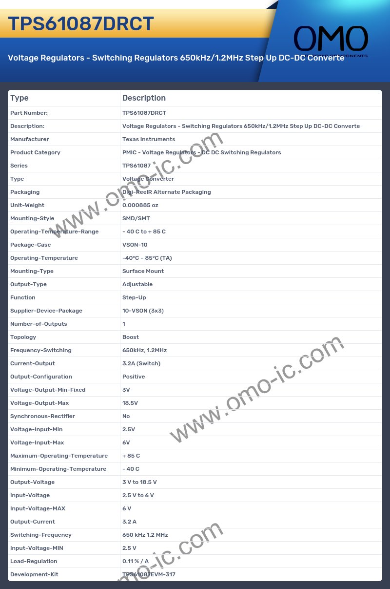 TPS61087DRCT