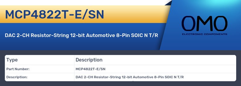 MCP4822T-E/SN