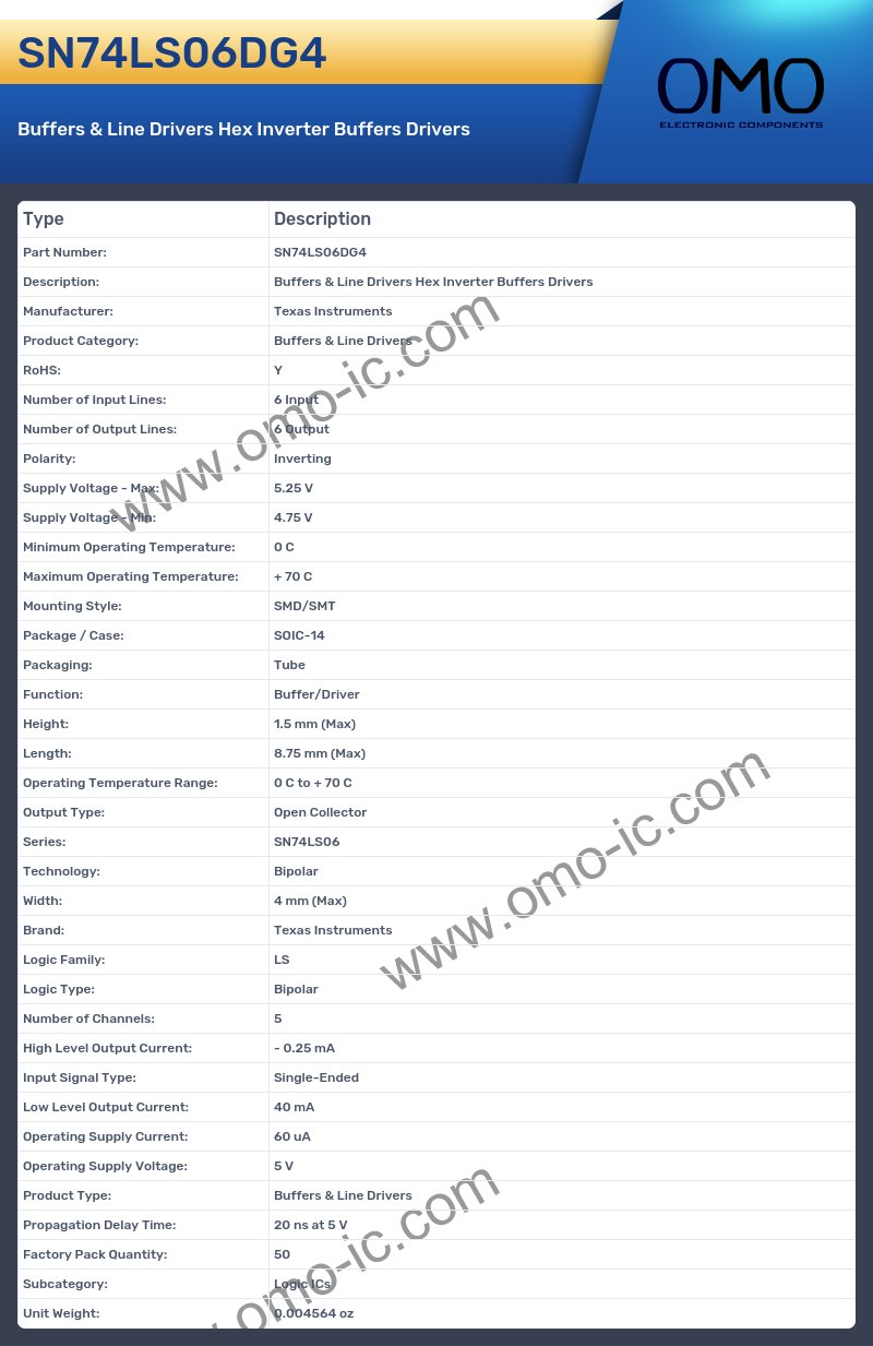 SN74LS06DG4