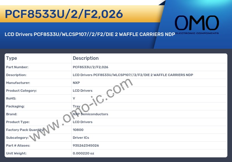 PCF8533U/2/F2,026
