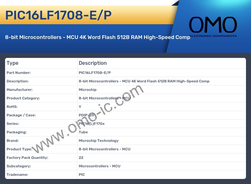 PIC16LF1708-E/P