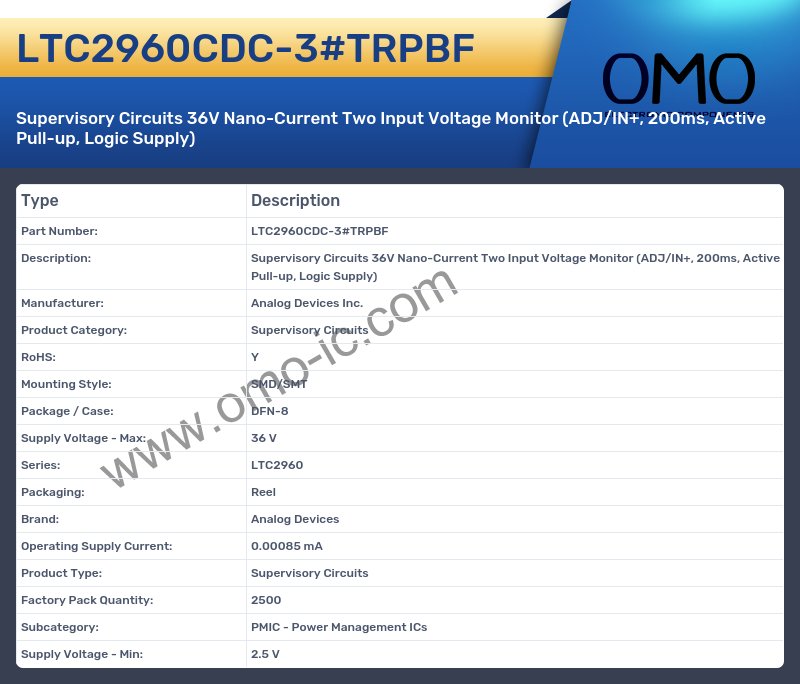 LTC2960CDC-3#TRPBF