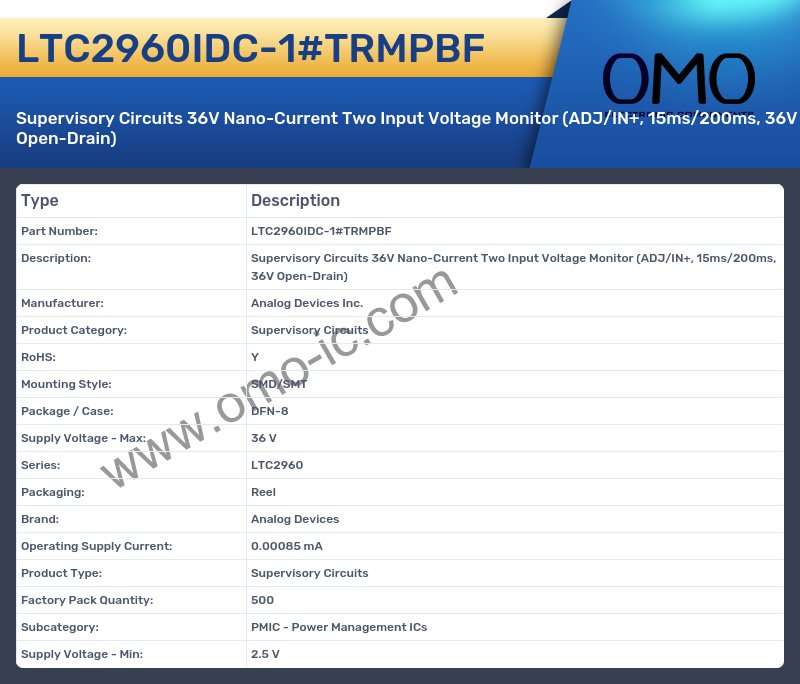 LTC2960IDC-1#TRMPBF