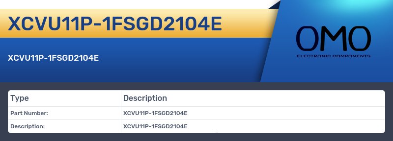 XCVU11P-1FSGD2104E