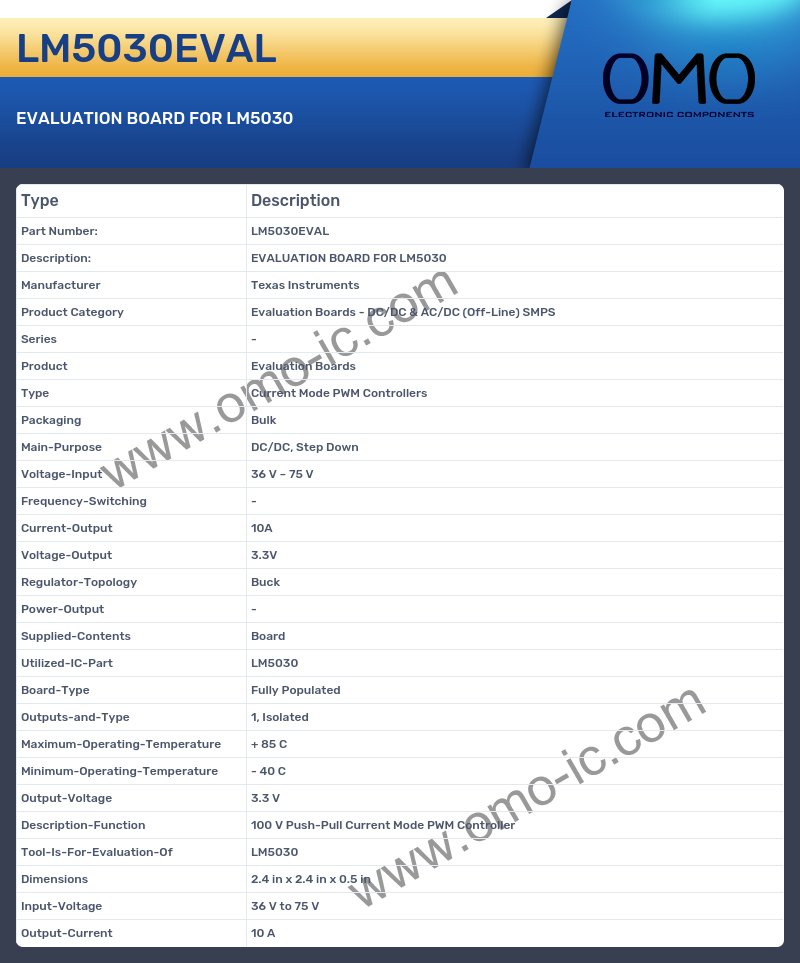 LM5030EVAL
