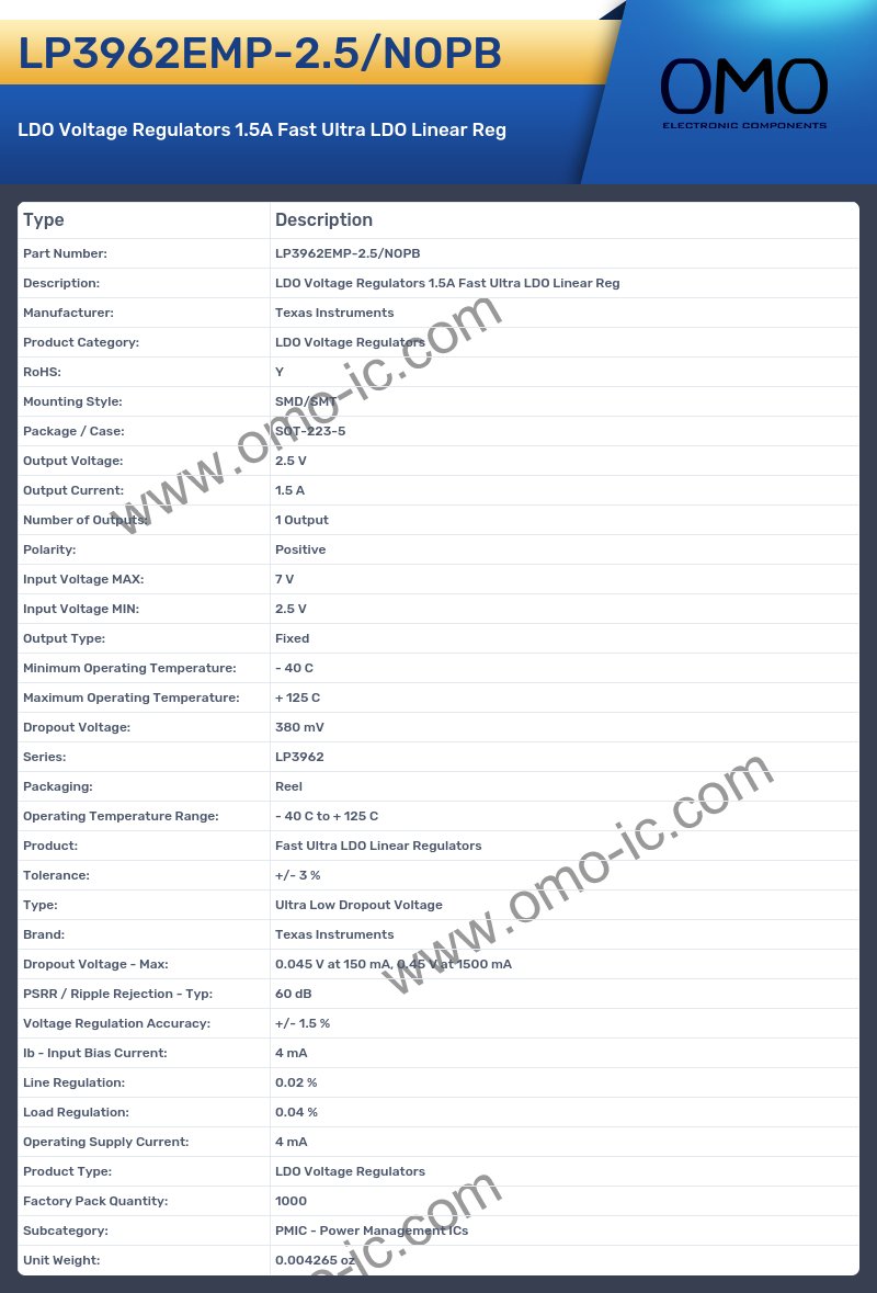LP3962EMP-2.5/NOPB