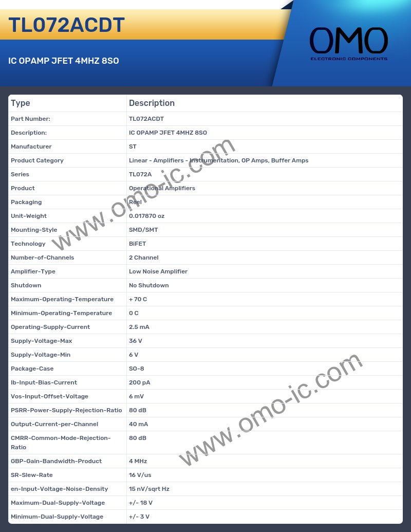 TL072ACDT