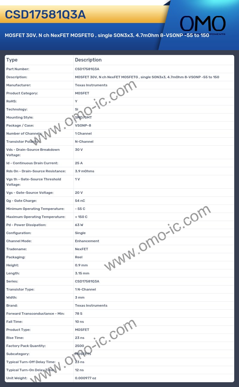CSD17581Q3A