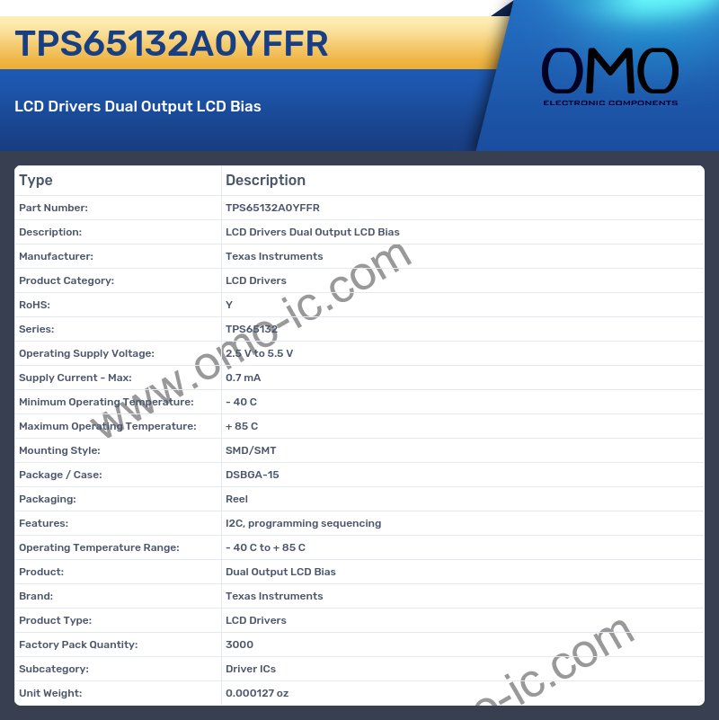 TPS65132A0YFFR