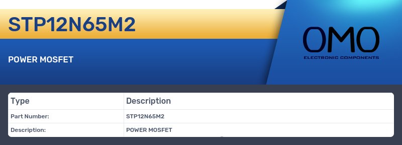 STP12N65M2