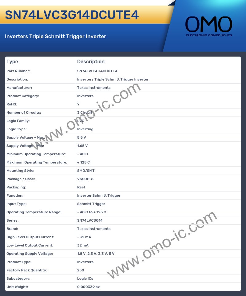 SN74LVC3G14DCUTE4