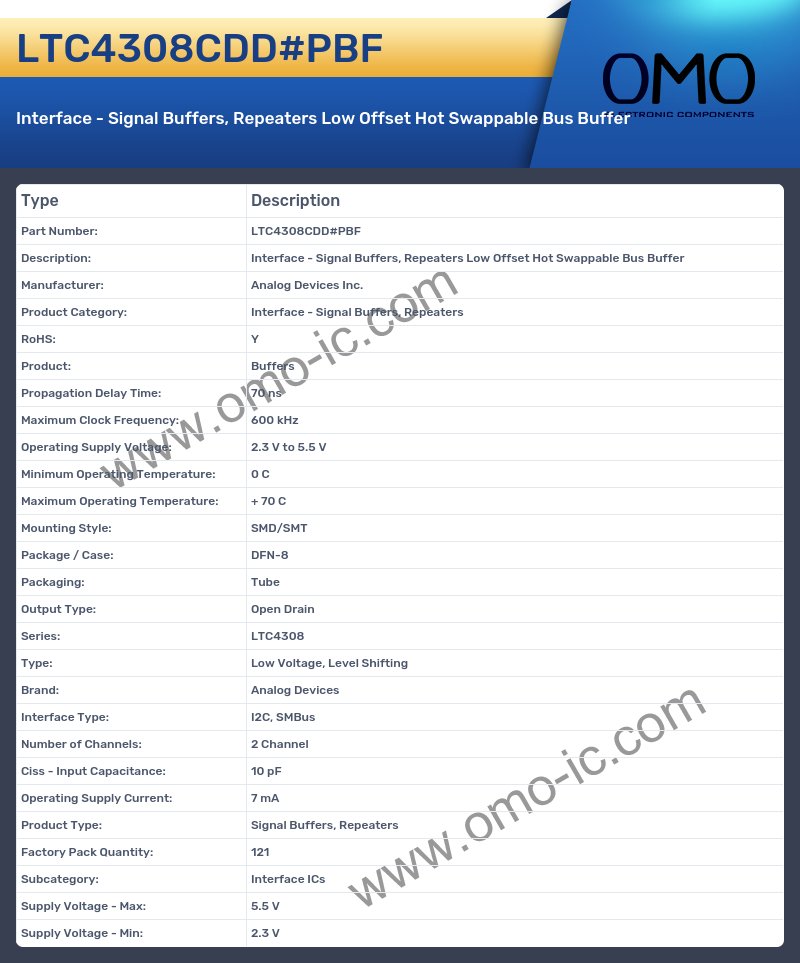 LTC4308CDD#PBF