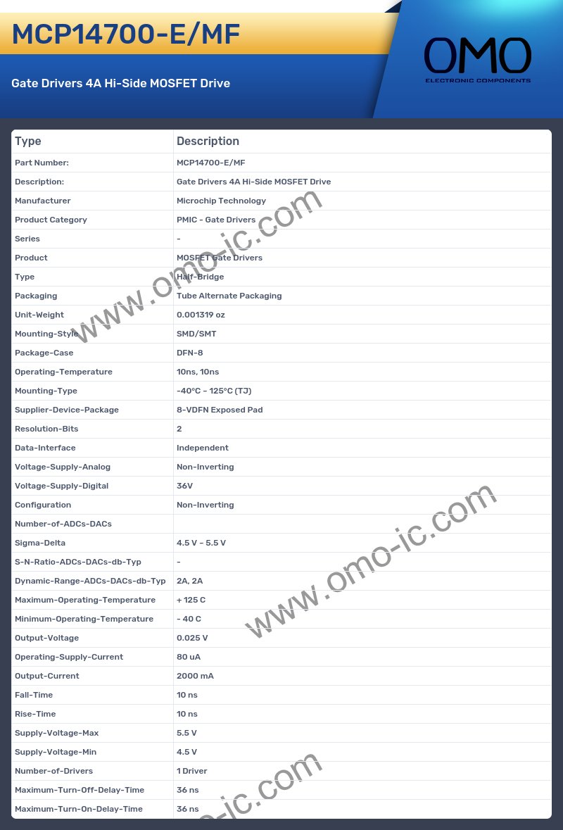 MCP14700-E/MF