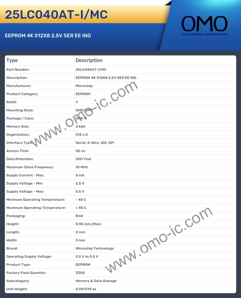 25LC040AT-I/MC
