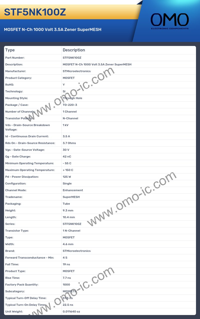 STF5NK100Z