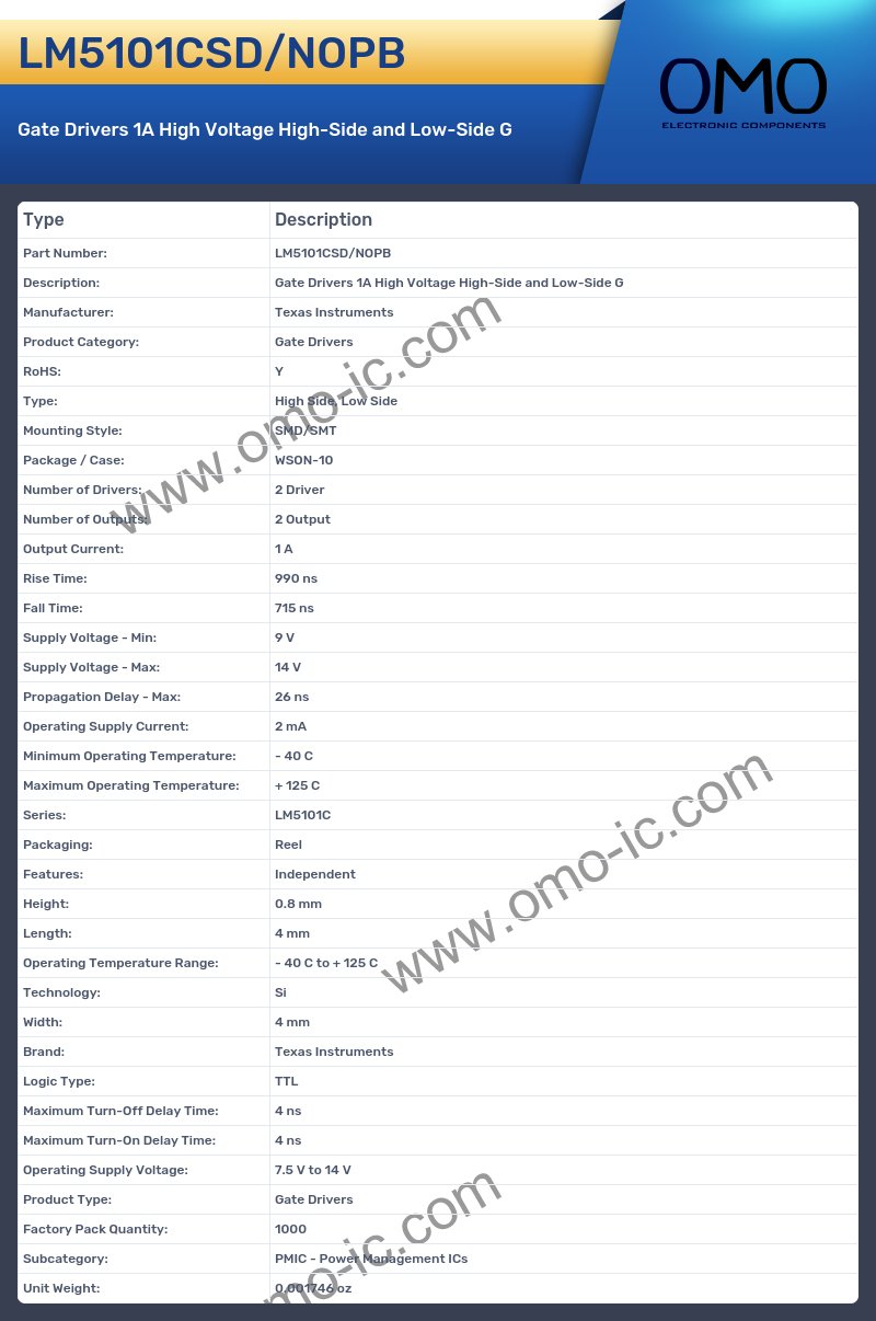 LM5101CSD/NOPB