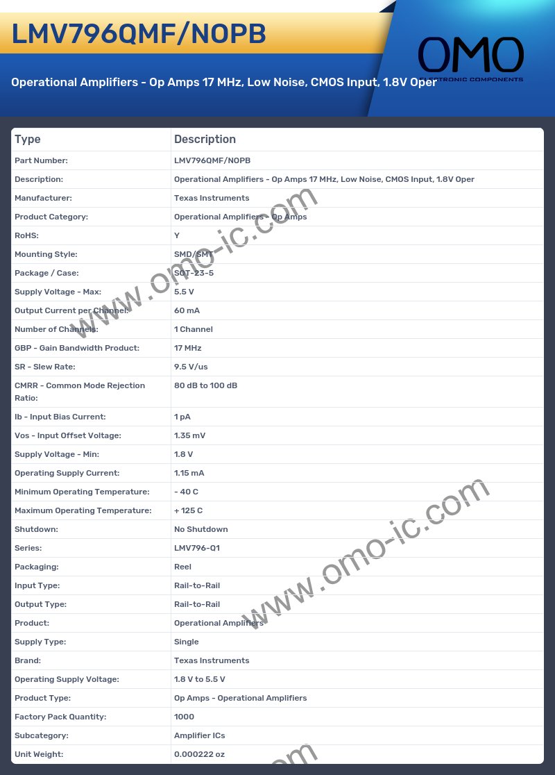LMV796QMF/NOPB