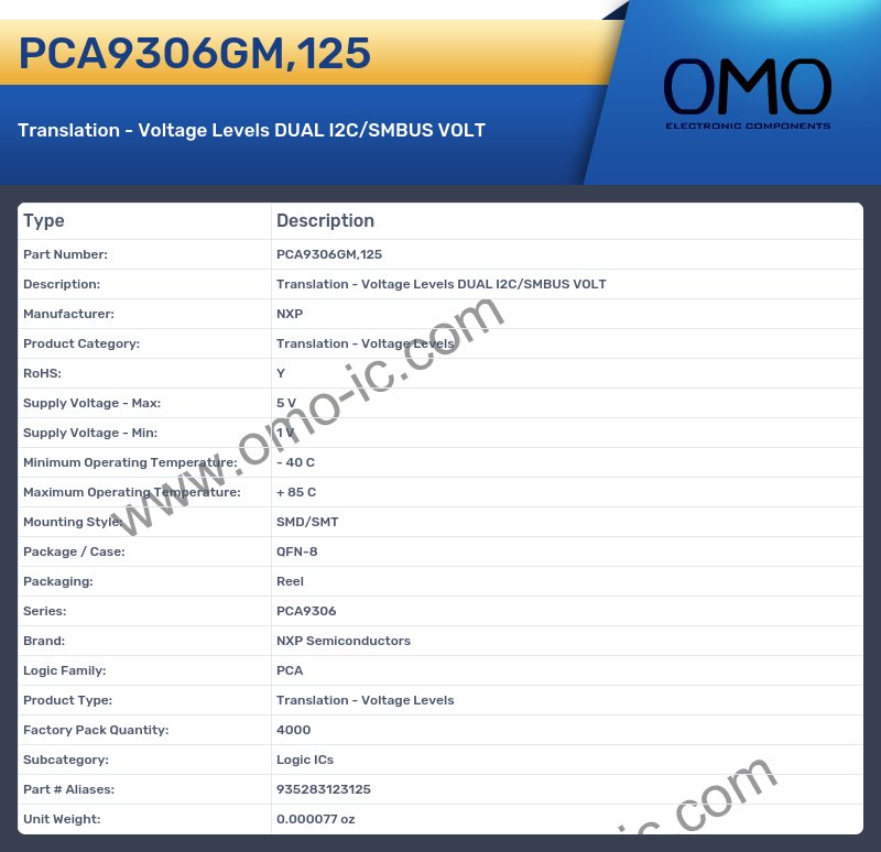 PCA9306GM,125