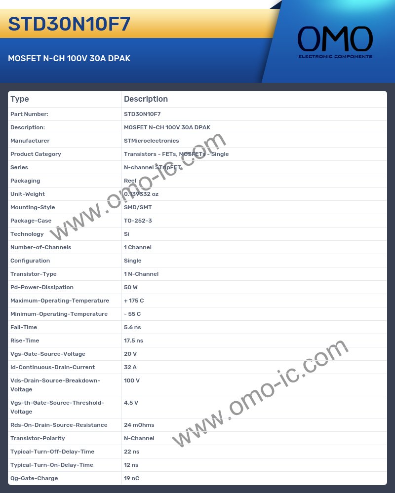 STD30N10F7