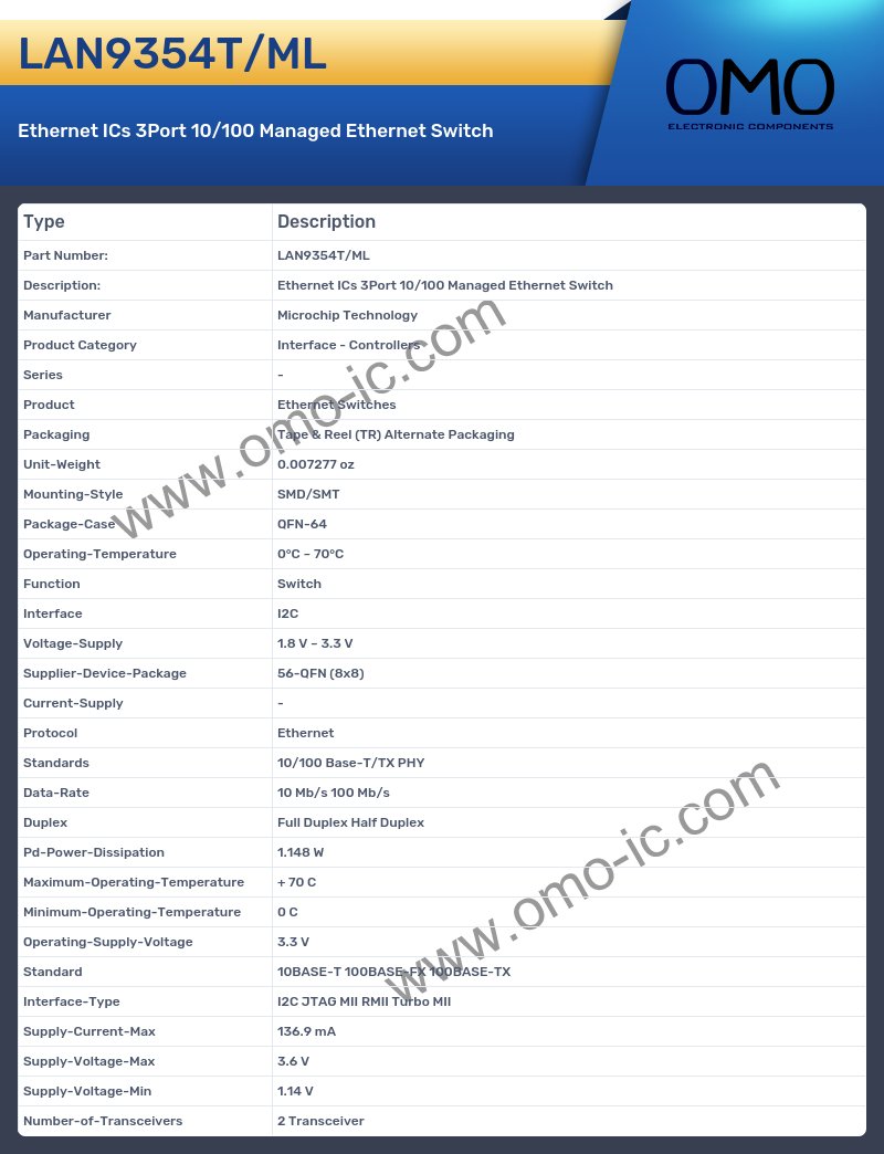 LAN9354T/ML