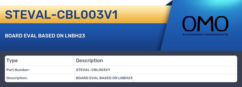 STEVAL-CBL003V1