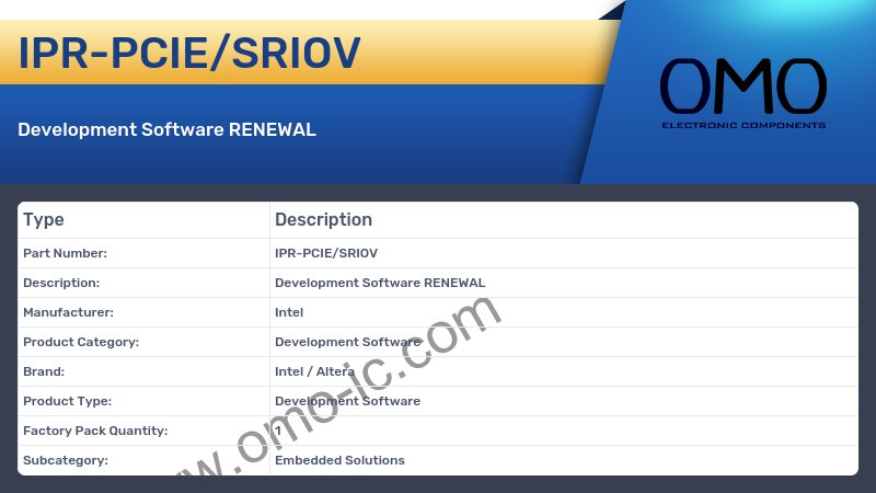 IPR-PCIE/SRIOV