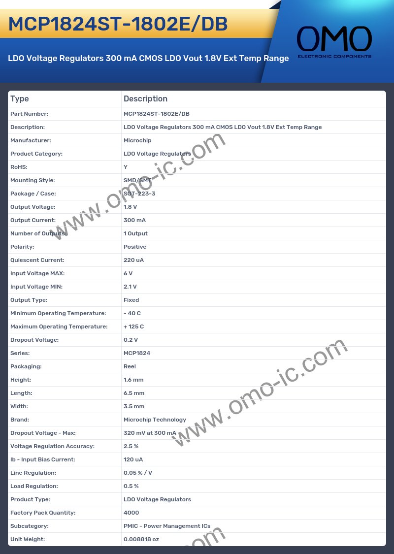 MCP1824ST-1802E/DB