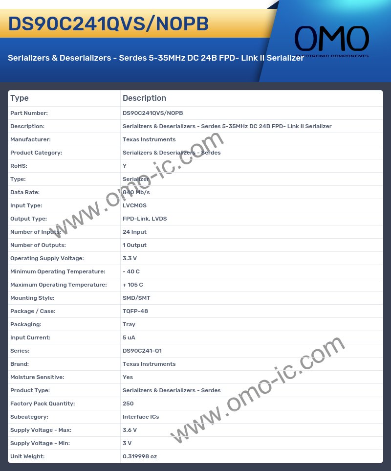 DS90C241QVS/NOPB