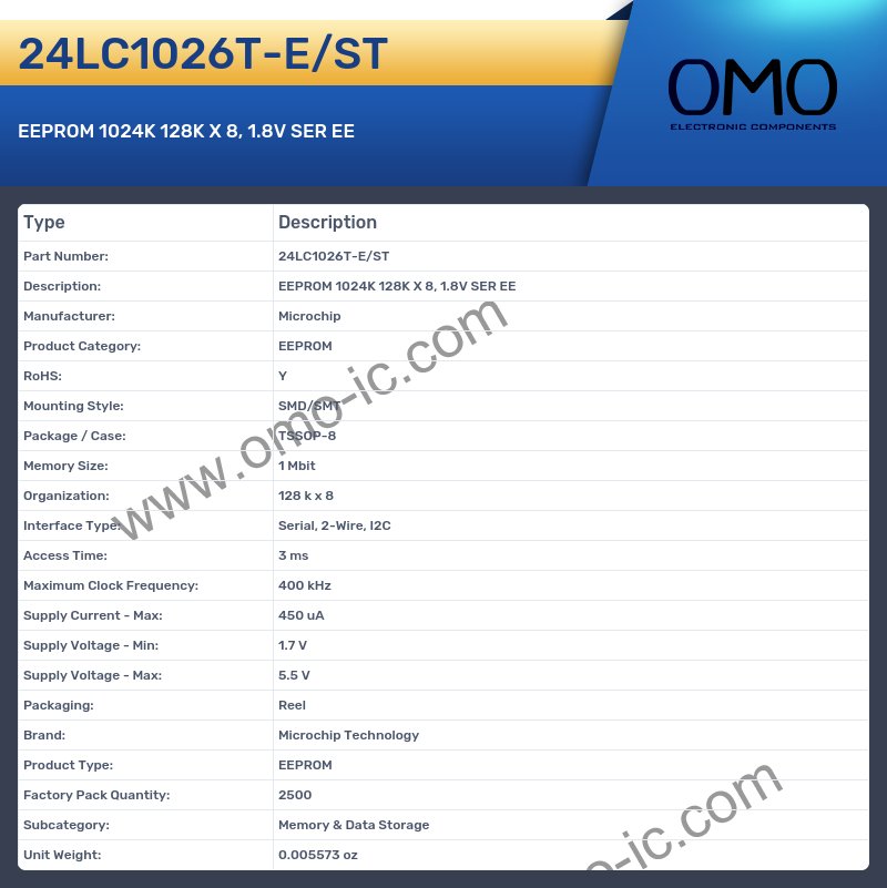 24LC1026T-E/ST