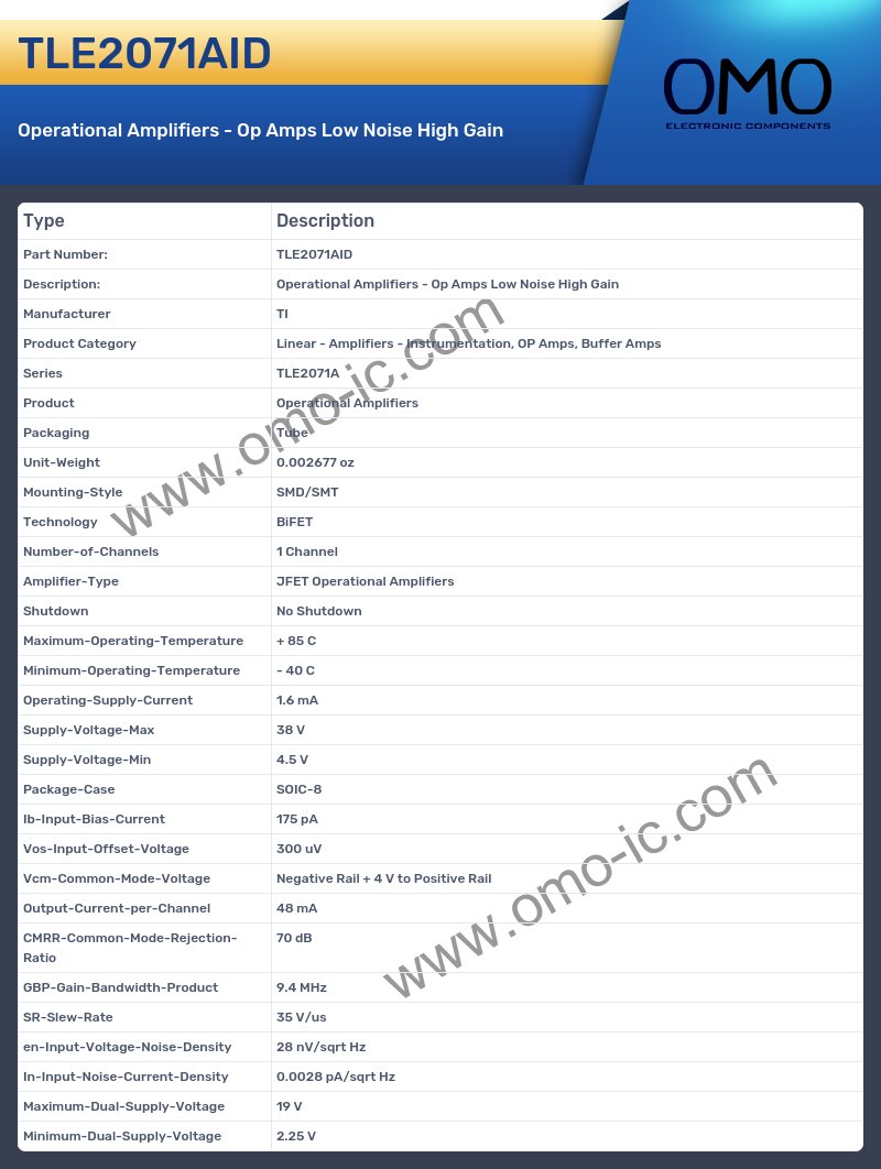TLE2071AID