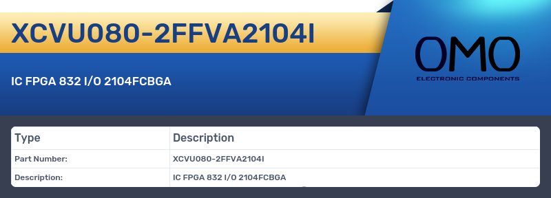XCVU080-2FFVA2104I