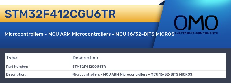 STM32F412CGU6TR