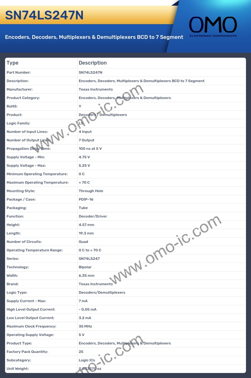 SN74LS247N