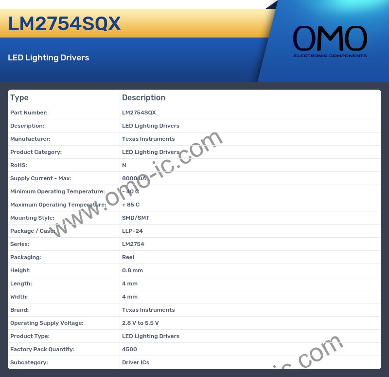 LM2754SQX