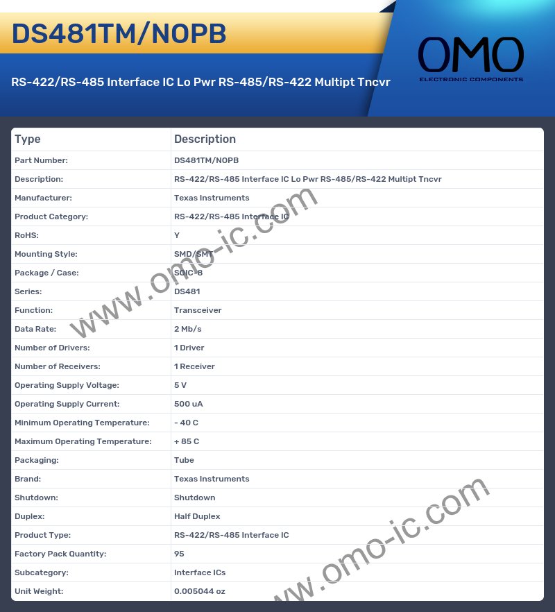 DS481TM/NOPB