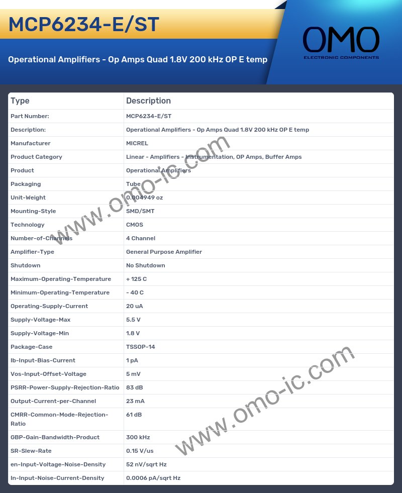 MCP6234-E/ST
