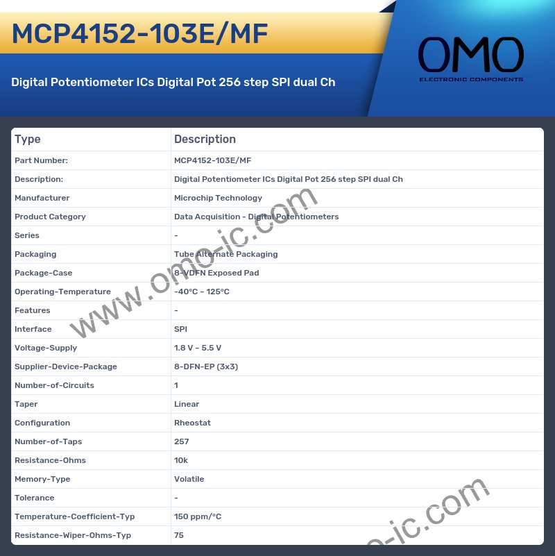 MCP4152-103E/MF