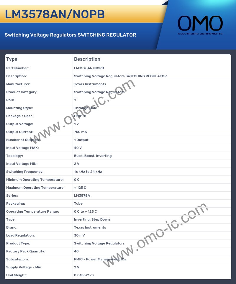 LM3578AN/NOPB