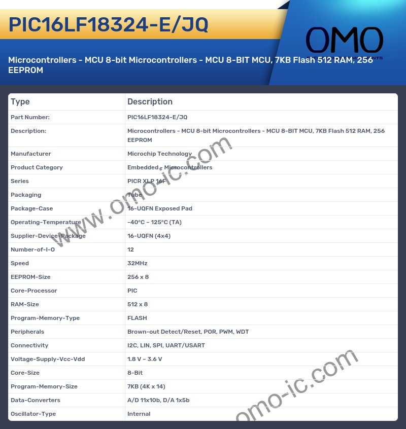 PIC16LF18324-E/JQ