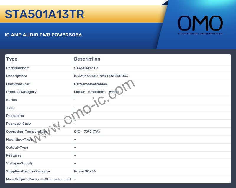 STA501A13TR