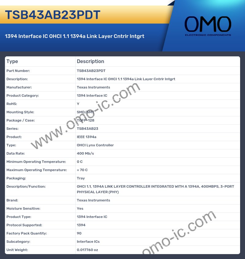 TSB43AB23PDT