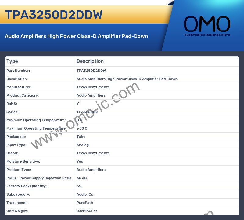 TPA3250D2DDW