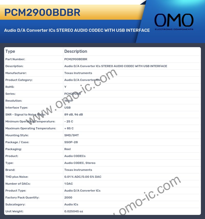 PCM2900BDBR