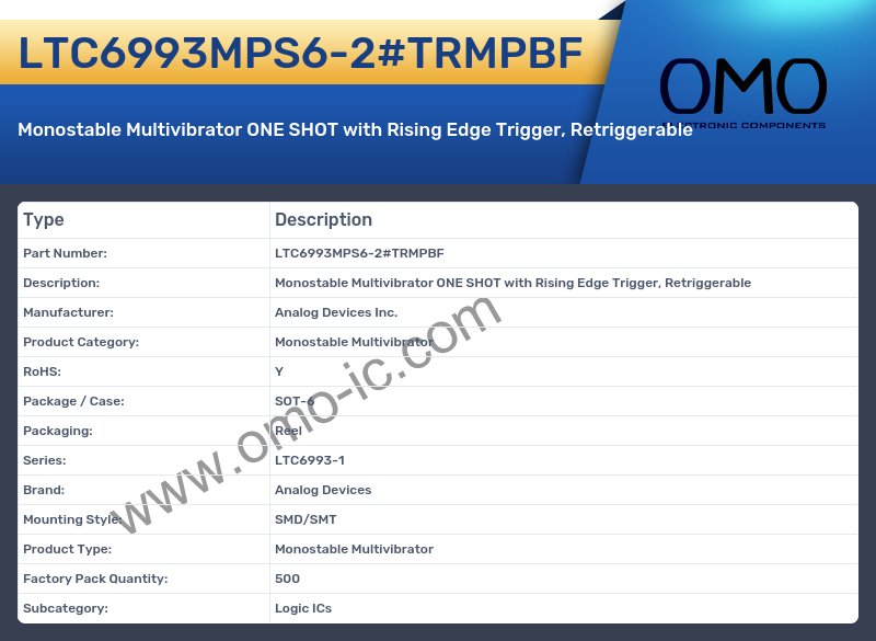 LTC6993MPS6-2#TRMPBF