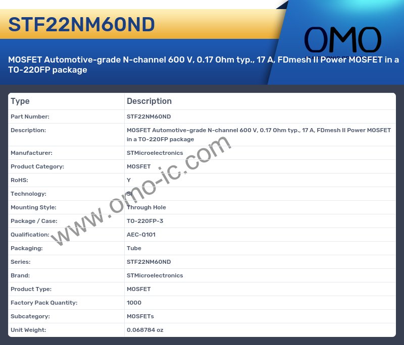 STF22NM60ND